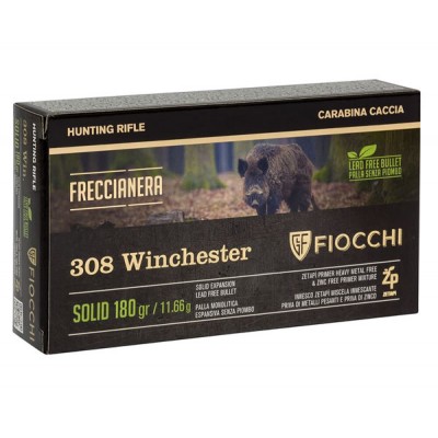 Fiocchi cal. 308 Freccia Nera ZP 180gr